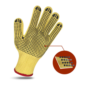 <b>PVC</b> Dotted Work Gloves Manufacturer Cotton Knit Anti Slip Safety Grip Gloves OEM ODM Wholesale Supplier Work Gloves - Product Image 5