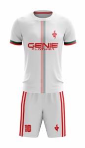 Camisetas de Fútbol Personalizadas para Hombre - Camisetas de Fútbol de Secado Rápido 100% Poliéster con Impresión Sublimada y Posiciones para Logotipo Personalizado - Product Image 4