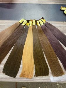 ผมแท้เวียดนามแบบสีทั้งหัว  ปรับแต่งสีได้ทุกเฉด  จัดเรียงเกล็ดผม  แบบดับเบิ้ลดรอน สำหรับทำวิกและต่อผม - Product Image 6