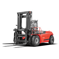 Chariot élévateur diesel lourd de 46 tonnes et 48 tonnes pour la manutention de conteneurs portuaires, d'acier et de matériaux de carrière