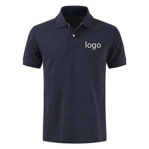 Camiseta Polo de Trabajo de Alta Calidad, Uniforme de Negocios, Logotipo Personalizado Bordado, Algodón Poliéster, Camisetas Polo de Golf para Hombre - Product Image 1