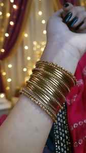 Bracelets en verre kashmiri multicolores tendance et lumineux avec perles taille émeraude, couleurs personnalisées, bijoux d'anniversaire - Product Image 2