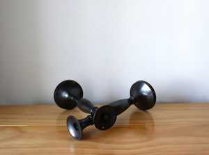<b>Black</b> Candle Stand for Indoor Dining Living Room Home Decor Candle Holder Metal Pillar <b>Candelabra</b> for Outdoor Wedding Party - Product Image 3