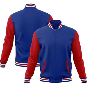 Premium Unbranded Baseball Bomber Jacket for Men Oversized Streetwear Letterman Jacket Custom OEM Factory Wholesale Supplier - Product Image 1