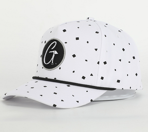 Gorra Deportiva de 5 Paneles Personalizada al por Mayor con Logotipo de Goma para Hombre y Mujer, Gorra de Poliéster de Alta Calidad con Cuerda OEM - Product Image 2
