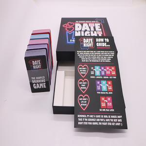 ผู้ผลิตเกมการ์ดปาร์ตี้พิมพ์ลายตามสั่งคุณภาพสูง เกมท้าทายคำถาม เกมดื่ม เกมกระดานสำหรับผู้ใหญ่ พร้อมซองใส่การ์ด - Product Image 4