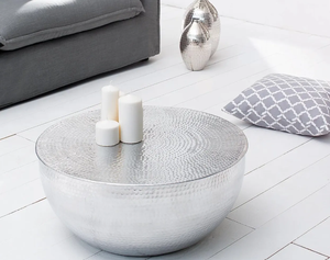New Arrival Hammered Aluminium metal <b>Side</b> <b>Table</b> Metal Coffee <b>Table</b> Metal Decorative Living Room & <b>Sofa</b> <b>Table</b> at Wholesale Price - Product Image 1