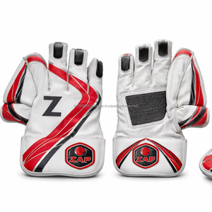 Guantes de Portero ZAP Test Junior, Palma de Cuero, Agarre Fuerte, Estilo Tradicional, Duraderos, Cosidos a Mano, Ligeros, Profesionales - Product Image 1