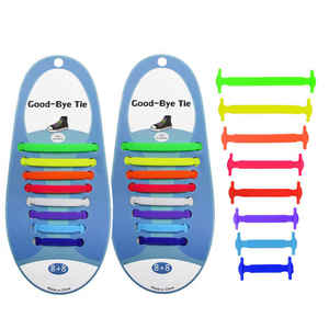 Lacets élastiques sans nœud de haute qualité pour chaussures et baskets pour enfants Vente en gros de couleurs vives - Product Image 2