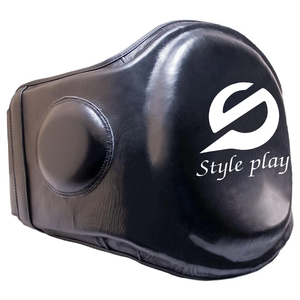 Protège-poitrine professionnel en cuir pour entraînement MMA, Kickboxing, Boxe – Vente en gros, protections abdominales personnalisées pour entraîneurs - Product Image 1