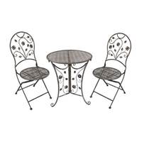 Meubles d'extérieur modernes écologiques en métal/bois avec revêtement résistant aux intempéries, couleurs et dimensions personnalisables pour terrasse et jardin