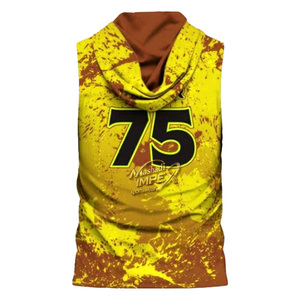 New men <b>compression</b> sleeveless 7v7 football uniforms customized any design in flag football uniforms Newyork Hustle - 7v7 - Product Image 2