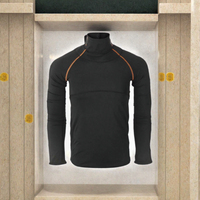Vêtements de baseball résistants aux coupures, respirants, unisexes pour adultes, manches longues, protection du cou, coutures plates, séchage rapide, personnalisables avec le nom de l'équipe