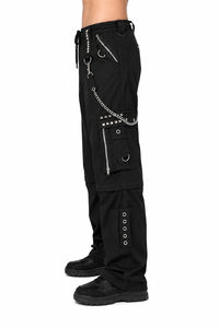 Pantalones Góticos Transpirables de Alta Calidad Personalizados 2026, Unisex, Corte Holgado, Múltiples Bolsillos, Moda Alternativa, Ropa Urbana - Product Image 3