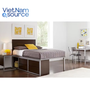 Muebles de madera maciza de lujo para viviendas de estudiantes | Escritorios y sillas personalizados para viviendas de estudiantes asequibles a granel directo de fábrica - Product Image 3