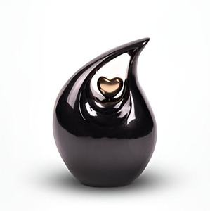 Urne traditionnelle en forme de larme aux proportions élégantes, idéale pour une présentation magnifique dans les salons, les chambres et les entrées. - Product Image 2