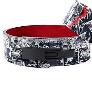 Cinturón de Levantamiento de Pesas de Cuero Premium con Palanca, Logotipo Personalizado, Ajustable, para Entrenamiento de Fuerza - Product Image 3