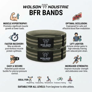 Bande de Résistance en Nylon Robuste Wilson Industry pour Entraînement de Circulation Sanguine, Fitness, Exercices de Mobilité et Gymnastique - Product Image 3