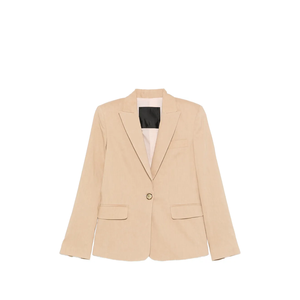Blazer unisexe pour femme, style européen et américain, élégant, à bouton unique, uni, décontracté, veste de costume, logo personnalisé OEM, blazer pour homme - Product Image 2