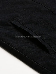 แจ็กเก็ตผ้ายีนส์แขนยาวสำหรับผู้ชายแจ็คเก็ตผ้ายีนส์แบบปรับแต่งได้ - Product Image 6