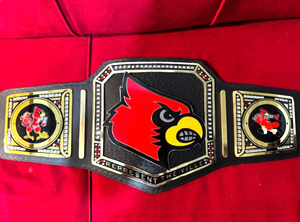 Cinturón de Campeonato de los Louisville Cardinals, Talla Adulto, Hecho de Zinc Premium de 2mm y 4mm - Product Image 2