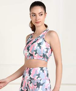 เสื้อชั้นในกีฬาผู้หญิงคุณภาพสูง ขายส่ง ยอดขายดี ระบายอากาศได้ดี ผลิตจากโพลีเอสเตอร์และสแปนเด็กซ์ 100% มีจำหน่ายแล้ว - Product Image 4