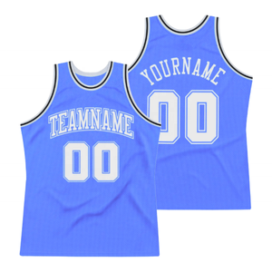 Custom <b>Blue</b> Basketball Jersey Name Number Heat-Transfer Printed 100% Polyester Quick Dry Breathable <b>Mesh</b> Unisex Adult Tank <b>Top</b> - Product Image 3