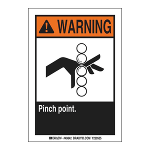Panneau de signalisation routière en PVC durable à haute visibilité pour les lieux de travail industriels - Product Image 3