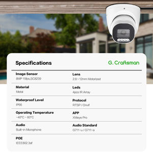 GX-HBVI-M8C 8mp 4k pe רשת cctv אבטחה מצלמה 4x זום 2.8-12mm עדשה <span class=keywords><strong>varifocal</strong></span> עדשה <span class=keywords><strong>varifocal</strong></span> עדשה <span class=keywords><strong>varifocal</strong></span> זווית רוחב מובנה מיקרופון - Product Image 2