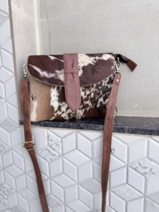 Nouveau Sac Bandoulière en Cuir de Vachette Vente en Gros, Sac à Main Élégant en Cuir de Vachette Style Western, Sac Bohème Multi-usages pour Femme, Vente Chaude - Product Image 4