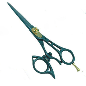 Tijeras Profesionales para Cortar el Cabello con Diseño de Pulgar Giratorio y Acento de Joya, Herramientas de Salón de Calidad Premium Hechas en Pakistán - Product Image 2