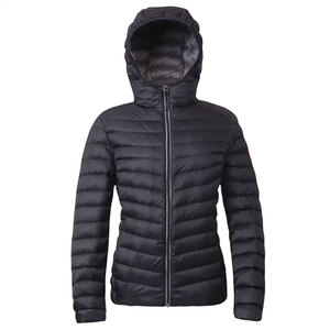 Women Black Ultra Light Puffer Jacket Thin Hooded <b>Quilted</b> Coat Portable Windproof Winter Down Jacket Slim Fit Padded Outwear - Product Image 4