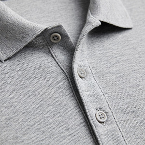 Men's <b>Black</b> Solid Knitted Short Sleeve Round Neck Casual <b>Shirt</b> Breathable Polyester Summer Wear - Product Image 2