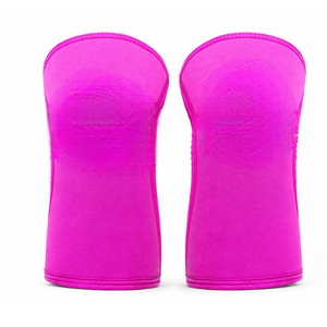 Genouillères en néoprène rose, respirantes, ajustables, universelles, pour la protection des genoux, toutes saisons, soutien respirant et réglable pour les genoux et les jambes - Product Image 1