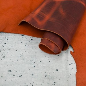 Dark Red Pull-Up Cowhide <b>Leather</b> Side Hide for Boots Handbags Wallet Crafting Purses Belt and Shoe Making Chrome Tan Finish 2026 - Product Image 5