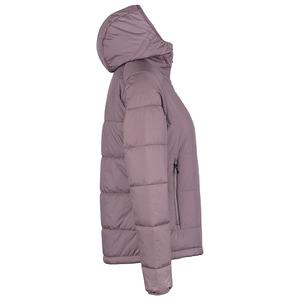 Chaqueta Acolchada Personalizable ODM OEM para Mujer, Abrigo de Invierno Transpirable con Cuello Alto, Abrigos Lisos Teñidos para Mujer 2026 - Product Image 4