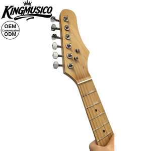 Guitare électrique GA-301E pour débutants, style <span class=keywords><strong>Strat</strong></span>, 22 frettes, manche en érable, marque personnalisée - Product Image 6