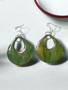 Handcrafted Resin <b>Earrings</b> for Women and Girls, Colorful Handmade Fashion Jewelry for Daily Wear, Party, Wedding, Festival - Product Image 6