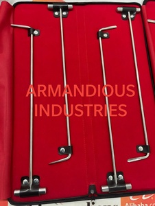 Juego de 4 Elevadores de Fragmentos Molares Extendidos para Equinos, Reutilizables, Duraderos y Ecológicos, Herramientas Veterinarias para Odontología Equina - Product Image 5