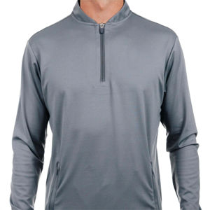 Sweat-shirts à manches longues pour hommes, t-shirts de compression pour la course à pied et le fitness, élastiques, séchage rapide, sport, 14 fermetures éclair, gym, entraînement en extérieur - Product Image 3
