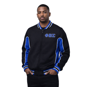 Chaqueta de Forro Polar Térmico Phi Beta Sigma, Ropa de Fraternidad Griega con Ajuste Atlético, Comodidad Premium y Estilo Deportivo - Product Image 1