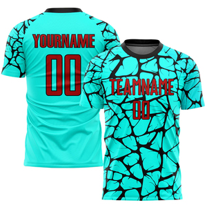 Uniformes de Fútbol Personalizados para Hombre, Secado Rápido, Transpirables, Camisetas de Entrenamiento Lisas, Técnica de Impresión por Sublimación para Entrenamiento en Equipo - Product Image 4