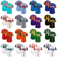 Maillot de baseball personnalisé neuf de haute qualité en polyester respirant à séchage rapide pour hommes, uniforme de sport pour adultes, service OEM