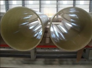 Tuyauterie en plastique renforcé de fibre de verre de 25 mm à 2600 mm de diamètre, résistance à la corrosion, non toxique, longue durée de vie, résistance aux surpressions - Product Image 3