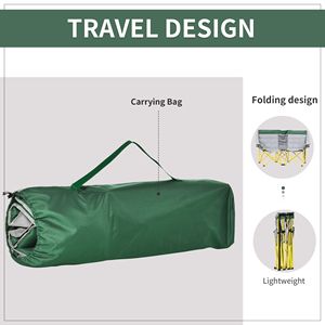 Sedia Pieghevole Oversize Stile Loveseat con Borsa per il Trasporto e Portabicchieri per Spiaggia, Picnic, Escursionismo e Campeggio - Product Image 5