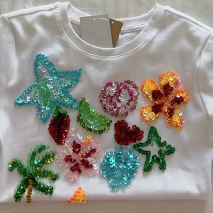 Fancy Women <b>Tops</b> With Seed Beads Embroidery Custom Stitch Colorful Beaded Embroidery <b>Tops</b> Seed Beads Trendy Women - Product Image 1