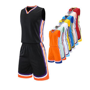 Uniformes de basketball sublimés de qualité supérieure en gros, grandes tailles, sur mesure, 100 % polyester, respirants et anti-humidité - Product Image 1