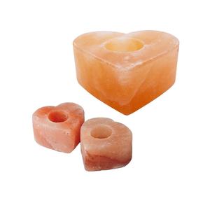 Heart Shape <b>Candle</b> Holder With Three Hole Light <b>Pink</b> Tea Light Heart -Sian Enterprises - Product Image 4