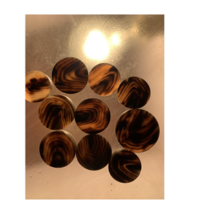 Botones de Cuerno Natural Indio, Hechos a Mano, Modernos, Impermeables, Crudos, para Proyectos de Costura, Accesorios Ecológicos para Manualidades, Blazers y Trajes - Product Image 4