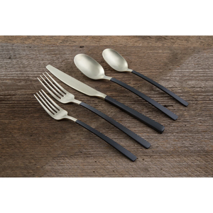 Ensemble de couverts en acier inoxydable sur mesure de haute qualité, finition miroir, couteau, cuillère, fourchette, vaisselle réutilisable et durable à prix abordable - Product Image 1